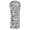 Line Maze, variant on Haosy Cartoon Bear Rainbow Star Cloud Golf Club Covers Driver Hybrid Wood Headcovers PU Leather Double-Layer Lining Replaceable Tags for Men Women