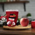 thumbnail image 1 of Christmas Doll Bag Mini Wrap Bags with Drawstring for Holiday Parties - Reusable Candy Shaped Decorative Packaging for Children, 1 of 3