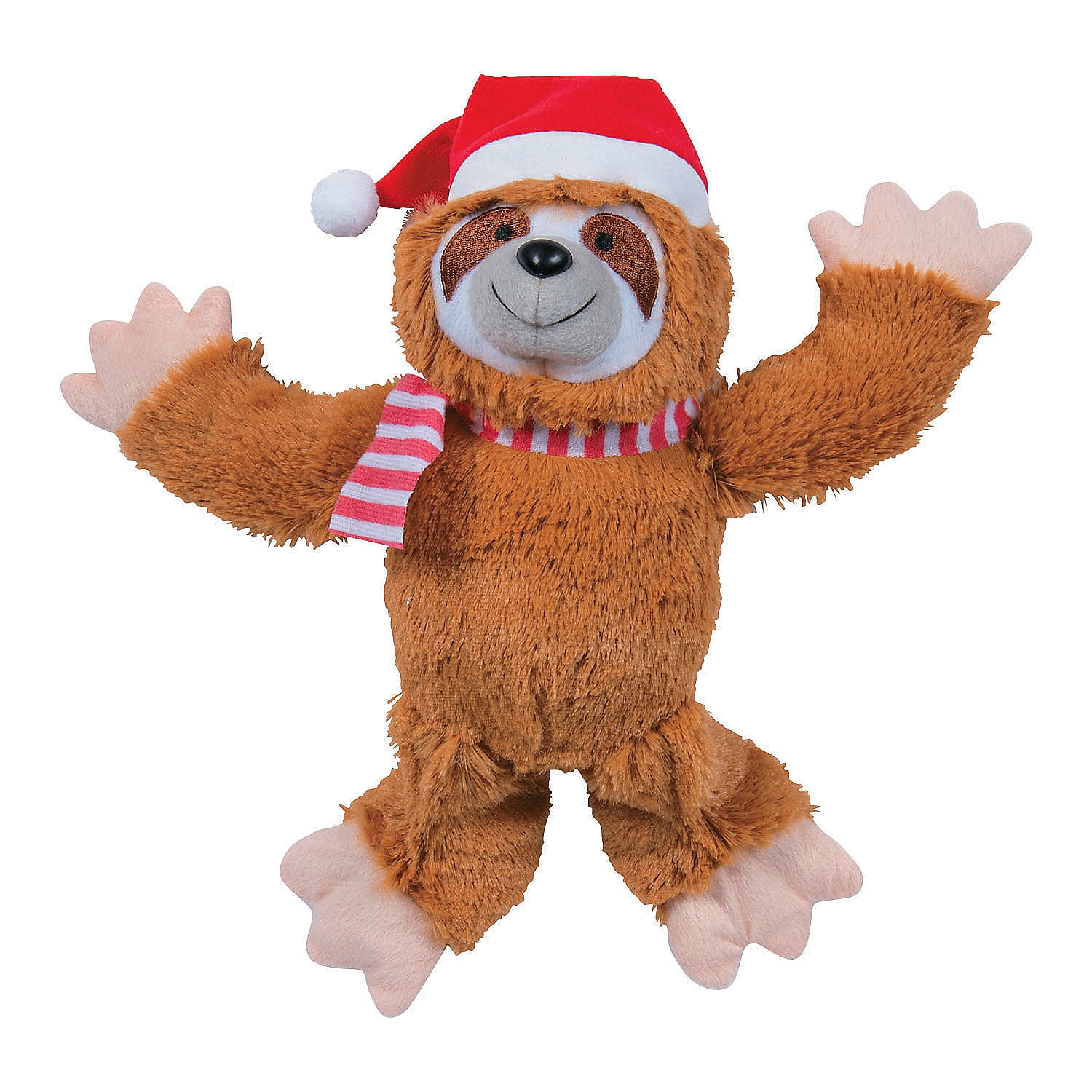 christmas sloth stuffed animal