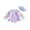 Violet, variant on BemeyourBBs Toddler Baby Girl Heart Swimsuit Infant Bathing Suit One-Piece Swimsuits With Sun Hat Set Ruffle Rash Guard Long Sleeve Swimwear Summer Beach Wear
