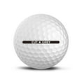 thumbnail image 6 of (2 pack) Cut Golf Cut Gray 3 Piece Urethane Pro Golf Balls, 12-Pack, White, 6 of 6