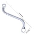 thumbnail image 2 of WEUVEB 1 Ensemble Kit de Clé Multifonction de Style S Argent Durable Design en Acier au Vanadium, 2 of 6