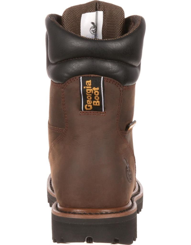 Georgia Boot Hammer GB00055 Brown Leather Steel Toe Waterproof Work Boot
