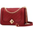 thumbnail image 1 of Bolsos cruzados para mujer, bolsos pequeños de hombro de cuero, carteras para mujer, bolsos de noche, cartera acolchada con correa de cadena, 1 of 8