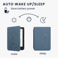 thumbnail image 3 of Funda para lector electrónico kwmobile compatible con Kobo Clara 2E/Tolino Shine 4, 3 of 8