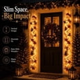 thumbnail image 5 of Clearance!Christmas Glowing Christmas Door Hanger, Warm Lighted Vertical Holiday Hanging Decor with Festive Accents for Front Door Side, Entryway and Wall, 5 of 5
