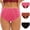 Pink, variant on uublik Value 3-Pack, Women Briefs Protective Menstrual Postpartum Leakproof Panties Leakproof Underwear for Women Pink