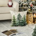 thumbnail image 2 of Sm:)e Winter Trees Snowflake Christmas Throw Pillow Cover 18 x 18 Inch, Holiday Cushion Case Decoration for Sofa Couch, 2 of 8