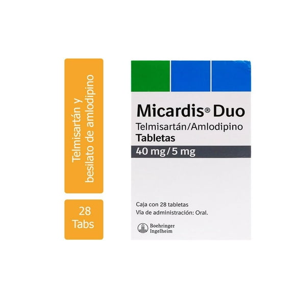 Micardis Duo 40 mg/5 mg, 28 tabletas