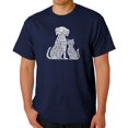 thumbnail image 1 of Men's Word Art T-shirt - Dogs and Cats, 1 of 2