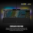 thumbnail image 2 of Gaming Keyboard Corsair K100 RGB Optical-Mechanical OPX, 2 of 9