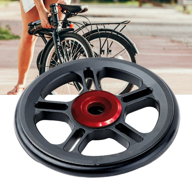 Folding bike easy wheel sales