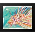 thumbnail image 2 of Beauchamp, Andy 24x20 Black Modern Framed Museum Art Print Titled - Colorful Fish, 2 of 5