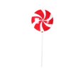 thumbnail image 1 of Vickerman MT226903 26 in. Flat Lollipop Ornament, Red, 1 of 1