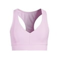 thumbnail image 3 of Avia V-Neck Rib Sports Bra for Women, Medium-Impact, S-3XL, 3 of 4