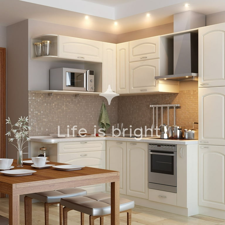 LUXRITE 3 Inch LED Recessed Light - 10W, 800LM, 5 Color Temp Selectable, Dimmable, Wet & IC Rated, Canless Downlight