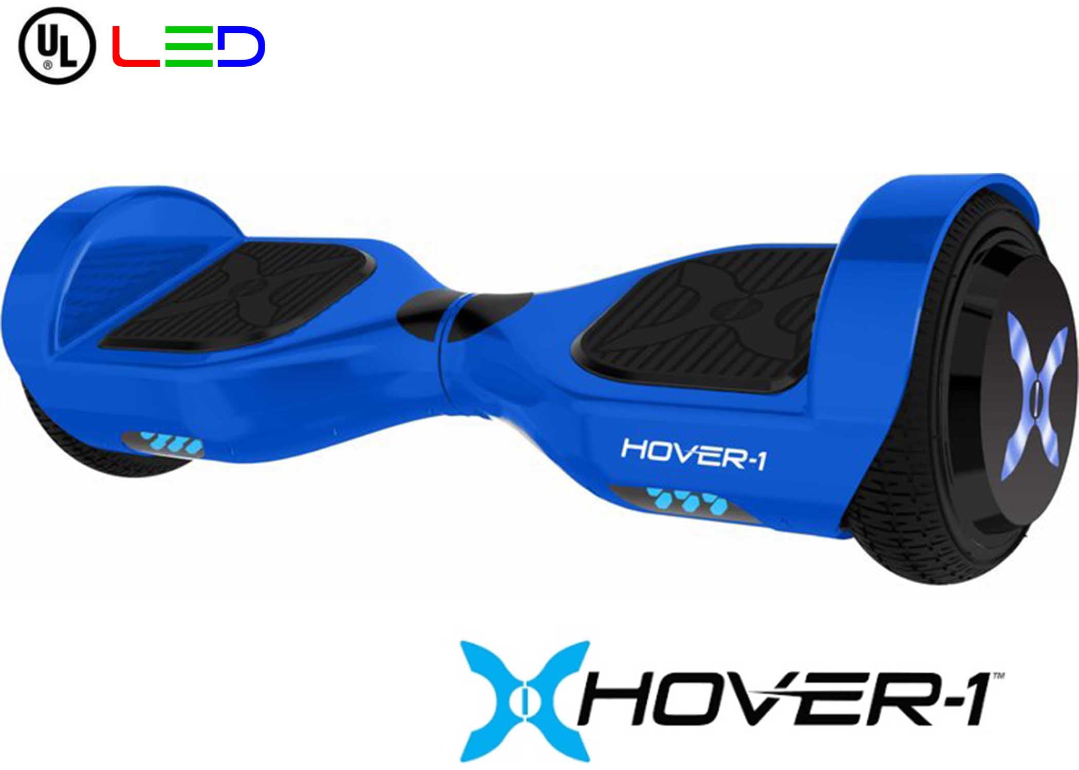 hover 1 allstar ul certified electric hoverboard w 6 5 wheels and led lights blue walmart com - fortnite hoverboard deutsch