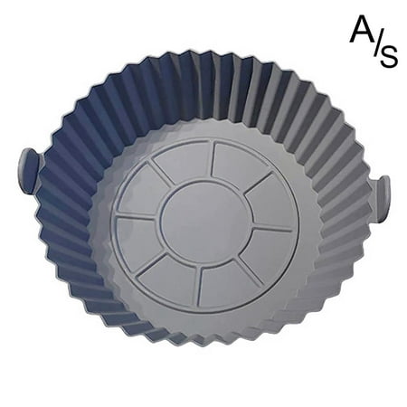 

Air Fryer Silicone Pot Reusable Oven Baking Mat Liners Basket Oven ReplacementUS O5H2