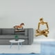 thumbnail image 2 of Escultura de caballo pensador abstracto, figura decorativa coleccionable para sala de estar, escritorio y decoración del hogar., 2 of 8