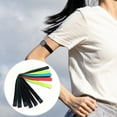 thumbnail image 6 of Opolski 4 Pcs Replacement Heart Rate Monitor Band Soft Elastic Lycra Heart Rate Strap Adjustable Bluetooth-compatible Running Heart Rate Watch Arm Strap, 6 of 7