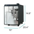 thumbnail image 2 of BLACK+DECKER BD60316 Thermoelectric 6-Bottle Wine Cellar, Mirrored Glass Door with Black Trim, 2 of 8