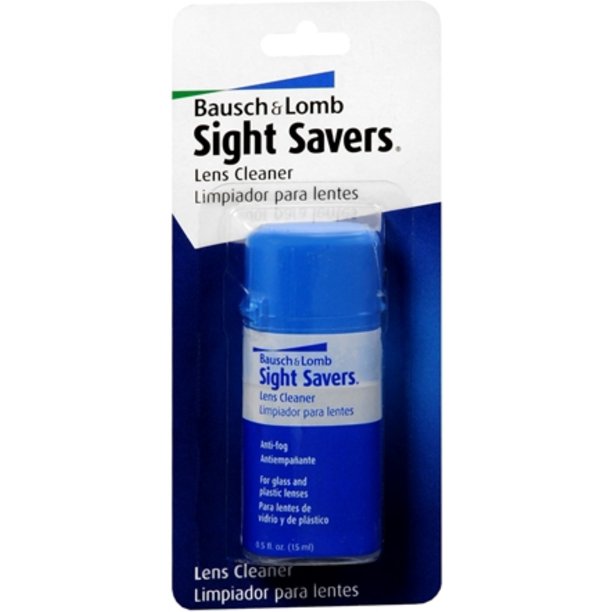 6 Pack Bausch & Lomb Sight Savers Lens Cleaner 0.50 oz