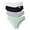 Whi-Bla-Gra-Gre, variant on Women's Cotton Underwear Soft Briefs Hipster Panties Packs of 4