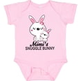 thumbnail image 3 of Inktastic Mimis Snuggle Bunny Easter Girls Baby Bodysuit, 3 of 5