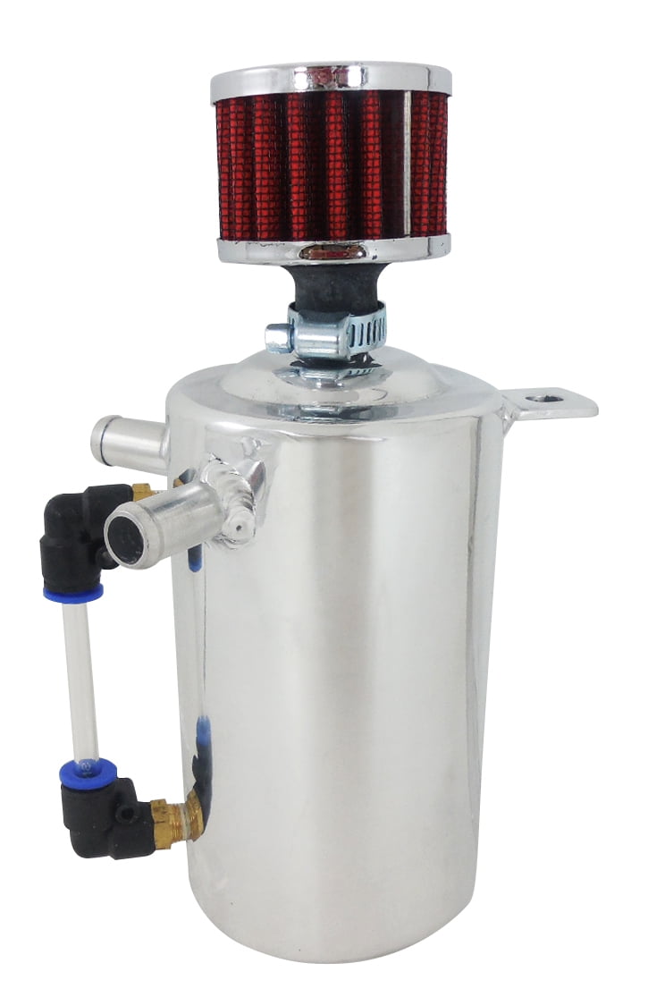 Racing Power R2505 Fabricated Alum Oil Catch Tank Breather (1.0Pint/17Oz)