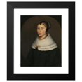 thumbnail image 2 of Dirck Craey 20x24 Black Modern Framed Museum Art Print Titled - Portrait of a Woman, Thought to Be Catharina Kettingh, Wife of Bartholomeus Vermuyden (1650), 2 of 5
