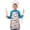 Fireman and Sign, variant on Fireman and Axe White Pattern Teens Aprons, Adjustable Neck Strap, Toddler & Teens Aprons for Cooking & Baking, 19x23.6 Inches