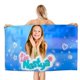 thumbnail image 1 of Like Nastya Toalla de playa de secado rápido con diseño temático, regalo para mujeres y niñas, ideal para cumpleaños, fans, amantes de la música, uso en la playa o al aire libre, 78 × 150 cm, 1 of 6