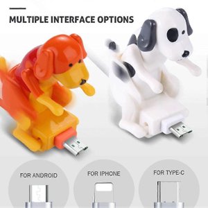 Rogue Dog Data Cable Smartphone Charging Cable Stray Dog Charging Cable Dog Toy Smartphone USB Cable Charger