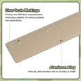 thumbnail image 4 of Uxcell Straight Ruler 20cm Metric Metal Aluminum Alloy Measuring Bookmark Clip Ruler Scale Tool for Measure Study Reading Classroom Office, Gold, 4 of 7