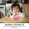 thumbnail image 2 of GOOHOCHY Baby Suction Bowl with Cute Pink Design for Toddler Use Insulated Three Compartment 1 Pc, 2 of 8