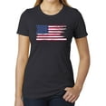 thumbnail image 1 of American Flag T-shirt, Patroitic Shirts, Graphic T-shirts for Women - Charcoal MH200WPATRIOT S3 3XL, 1 of 3