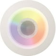 thumbnail image 7 of Juno 6 Inch Smart Recessed Light Speaker, Bluetooth, Alexa, Google Home Compatible, RGBW Speaker Downlight, Dynamic Color Red Green Blue White, Matte White (J6SLC RGBW MW M6), 7 of 7