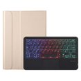 thumbnail image 1 of A08-AS Backlit Keyboard Leather Case with Touch Mouse 200mAh Bluetooth 3.0 Wireless Keyboard compatible Sam High quality Gift, 1 of 4