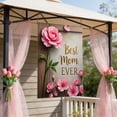 thumbnail image 3 of ddioayh Garden Flag Double Sided Mothers Day Outdoor Decoration Reversible For Yard Porch Home With Flowers Heart Designs Happy Mothers Day Gift, 3 of 6