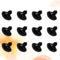 thumbnail image 2 of 200 piezas de nariz de oso de plástico para manualidades, color negro, para manualidades de álbumes de recortes y juguetes de peluche., 2 of 7