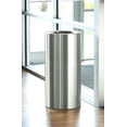 thumbnail image 2 of Single Recycling Receptacle, 20 gal, Steel, Brushed Aluminum, Ships in 1-3 Business Days, 2 of 3