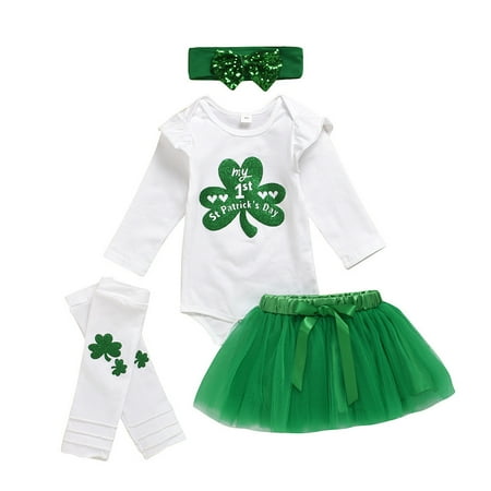 

KI-8jcuD Girls 6T Clothes Baby Skirt Leg Romper Girls St.Patrick S Warmers Outfits Day Girls Outfits&Set Nation Clothes For Teens Toddler Outfits Baby Bundles For Girls Little Girl Outfits 5T 3-6 Mo