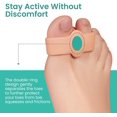 thumbnail image 4 of Welnove Pack of 12 Bunion Corrector, Toe Separators with 2 Loops, Big Toe Spacer Suitable for Bunion and Overlap Toe (White), 4 of 10