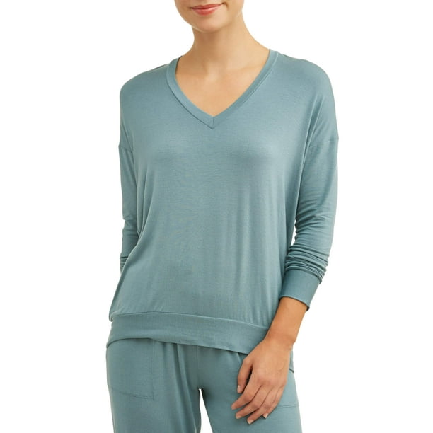 JOSIE by Josie Natori Long Sleeve Sleep Top