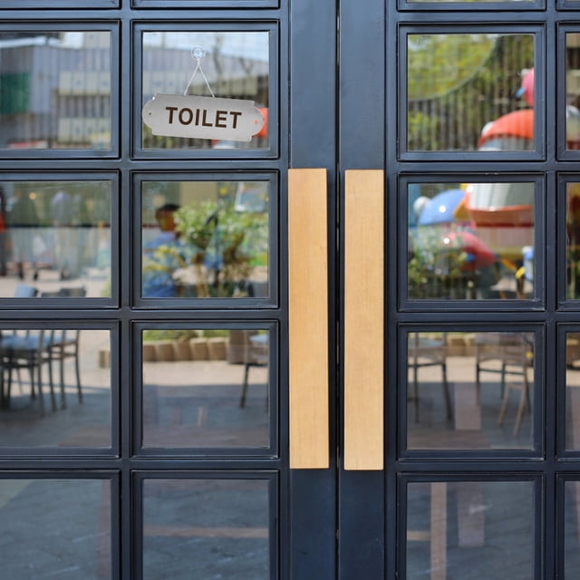 Letrero De Puerta, Letrero De Puerta De Cierre Anticorrosión, Acero Inoxidable Para Jardín Con Poste De Cerca De Tornillos De Instalación ANGGREK Otros
