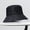 Black, variant on FASHION Suture Bucket Hat Unisex Fishing Polyester Holiday Simple Travel Men Women Visor Camping Summer Cap Spring Autumn Cap