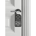 thumbnail image 2 of Do Not Disturb Door Knob Hanger Sign - Diamonds, 2 of 3