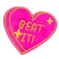 thumbnail image 2 of Sticko Solid Multicolor Beat It Fuzzy Paper Sticker, 1 Each, 2 of 2