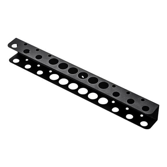 Heavy Duty Screwdriver Organizer - Wall Mount Tool Storage Rack for Screwdrivers, Files, and Tweezers - Durable Steel Construction, Space-Saving Design