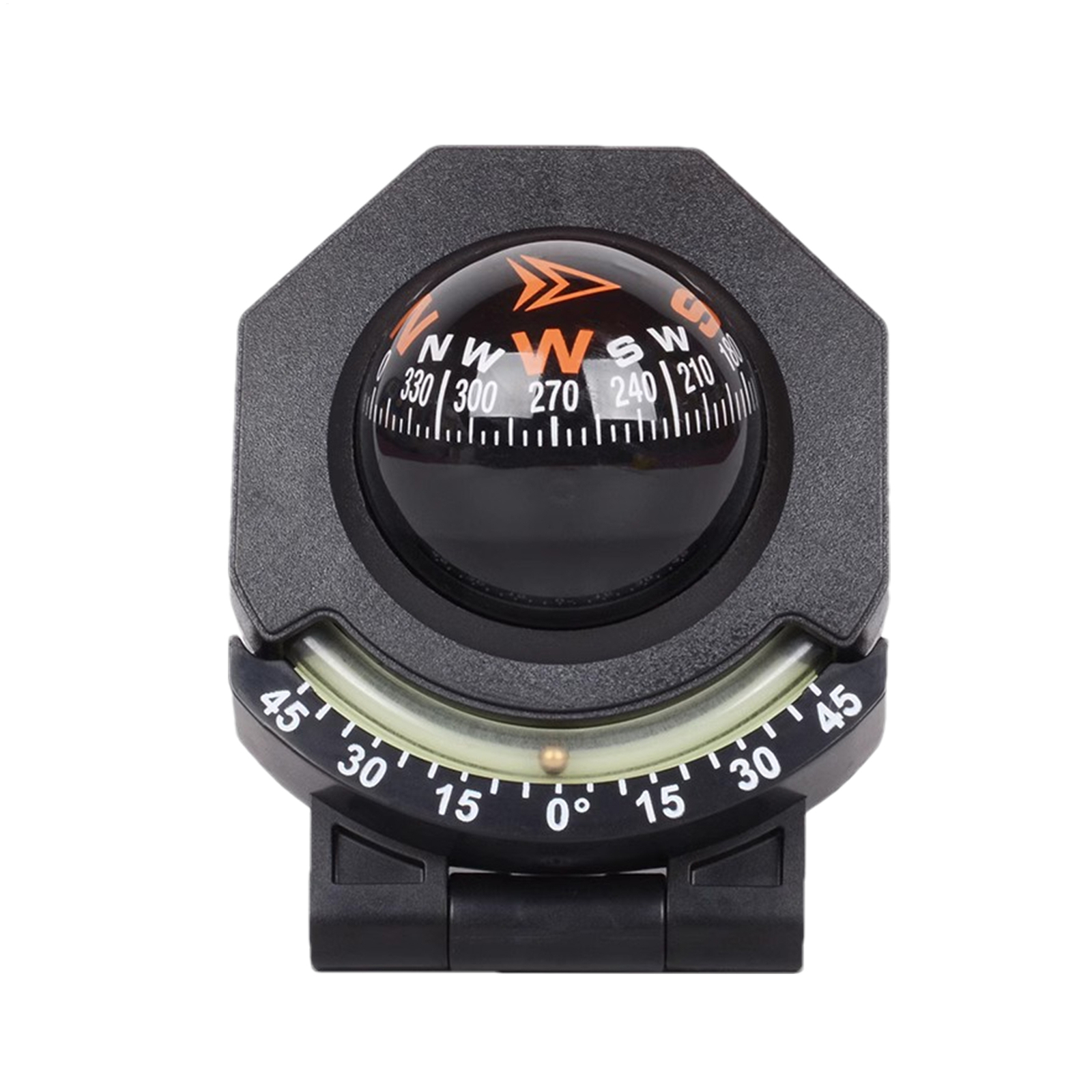 Night Vision Car Compass Car Compass Dashboard Digital Adjustable Dash ...